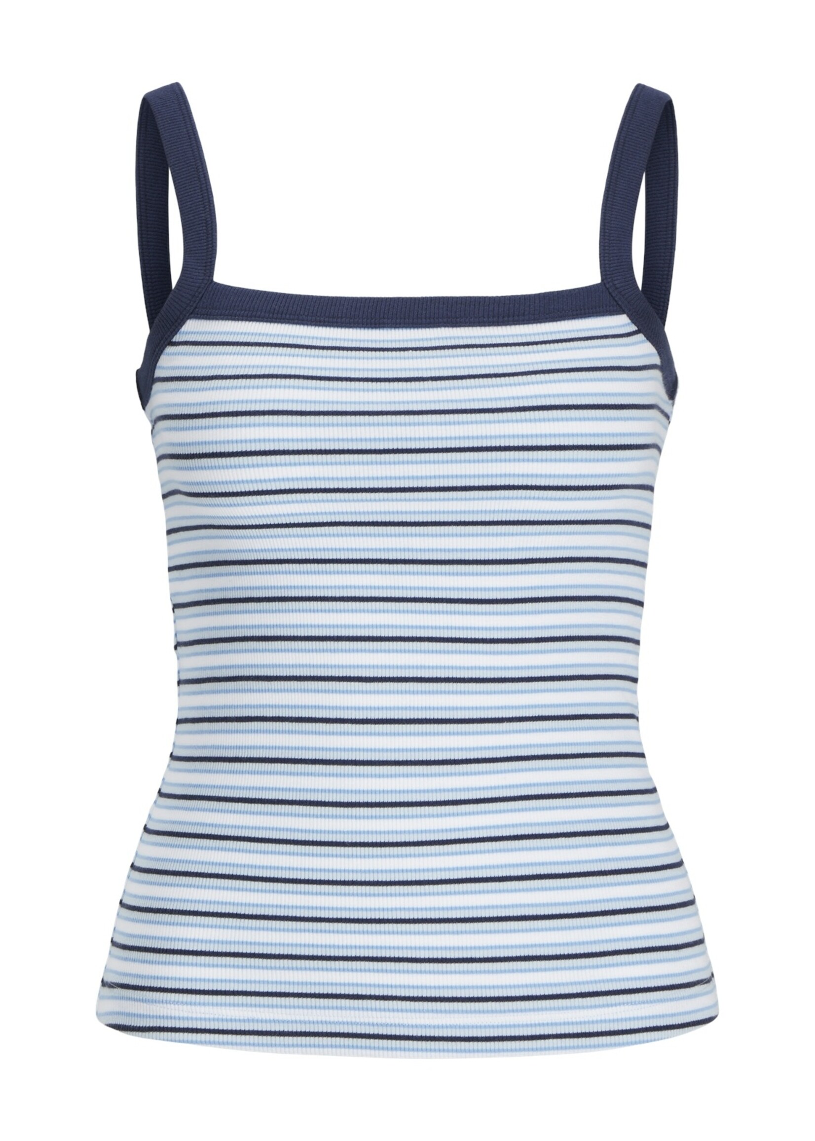 JJXX JXFIFI RIB STRIPE TOP - SKYWAY