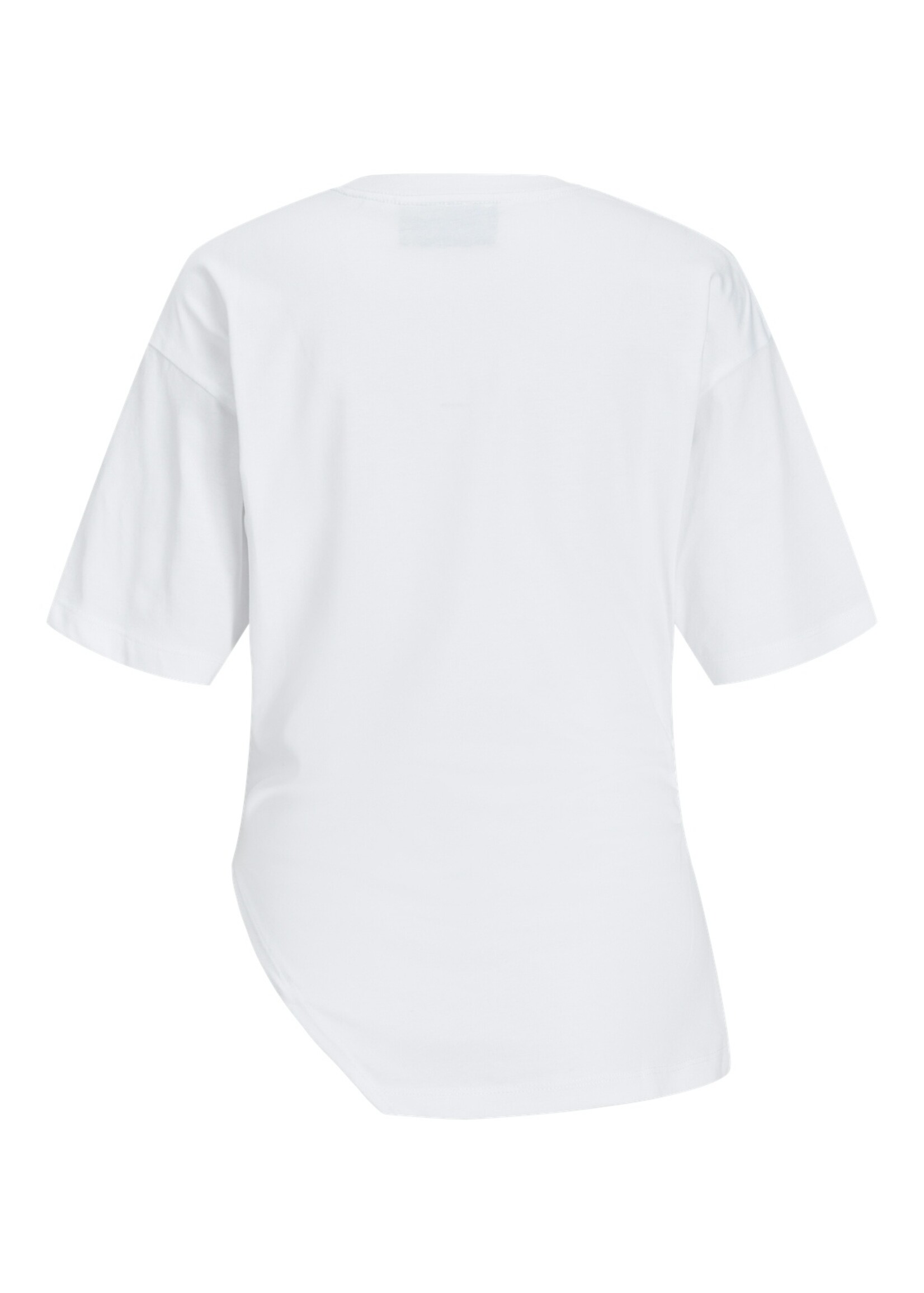 JXANNABELL ASYM TEE - BRIGHT WHITE