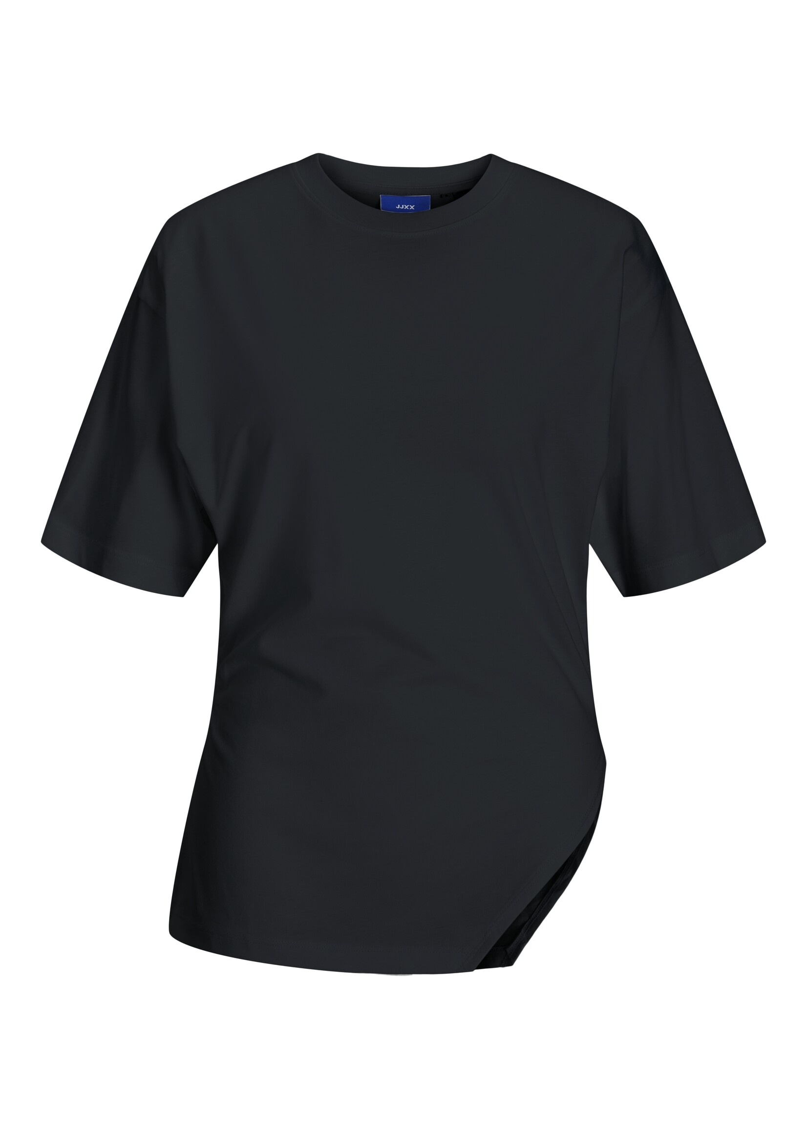 JXANNABELL ASYM TEE - BLACK