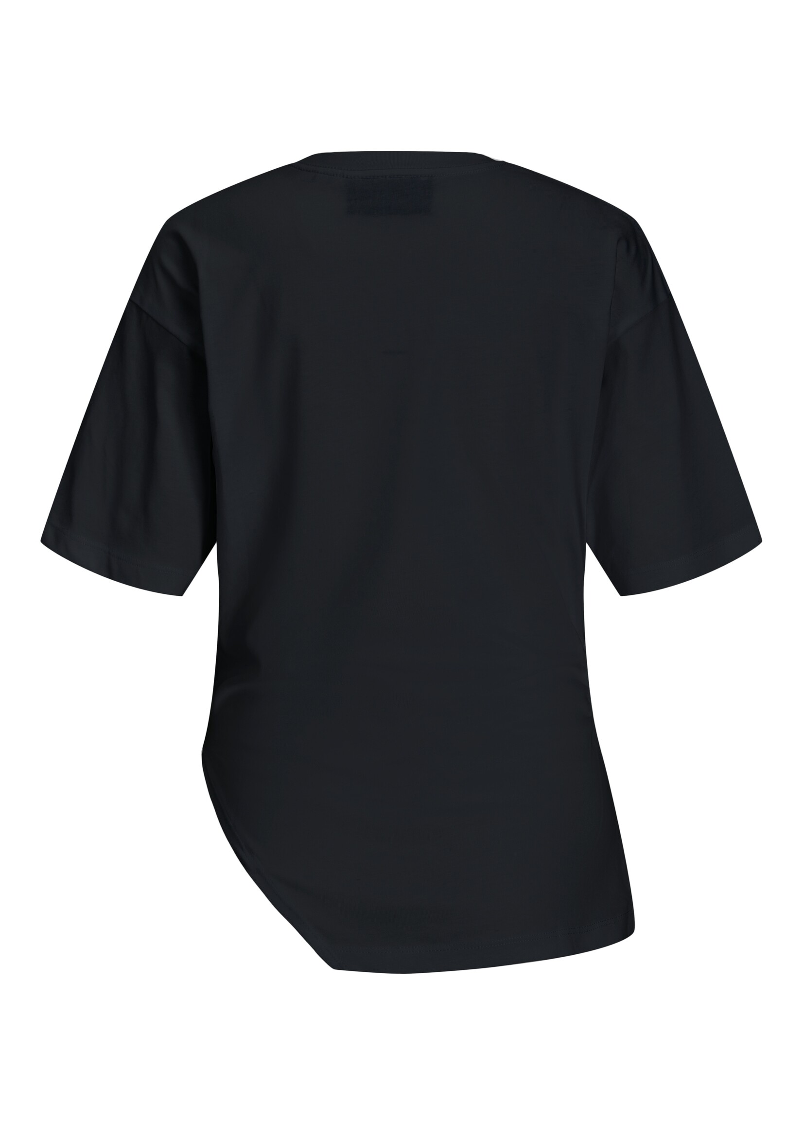 JXANNABELL ASYM TEE - BLACK