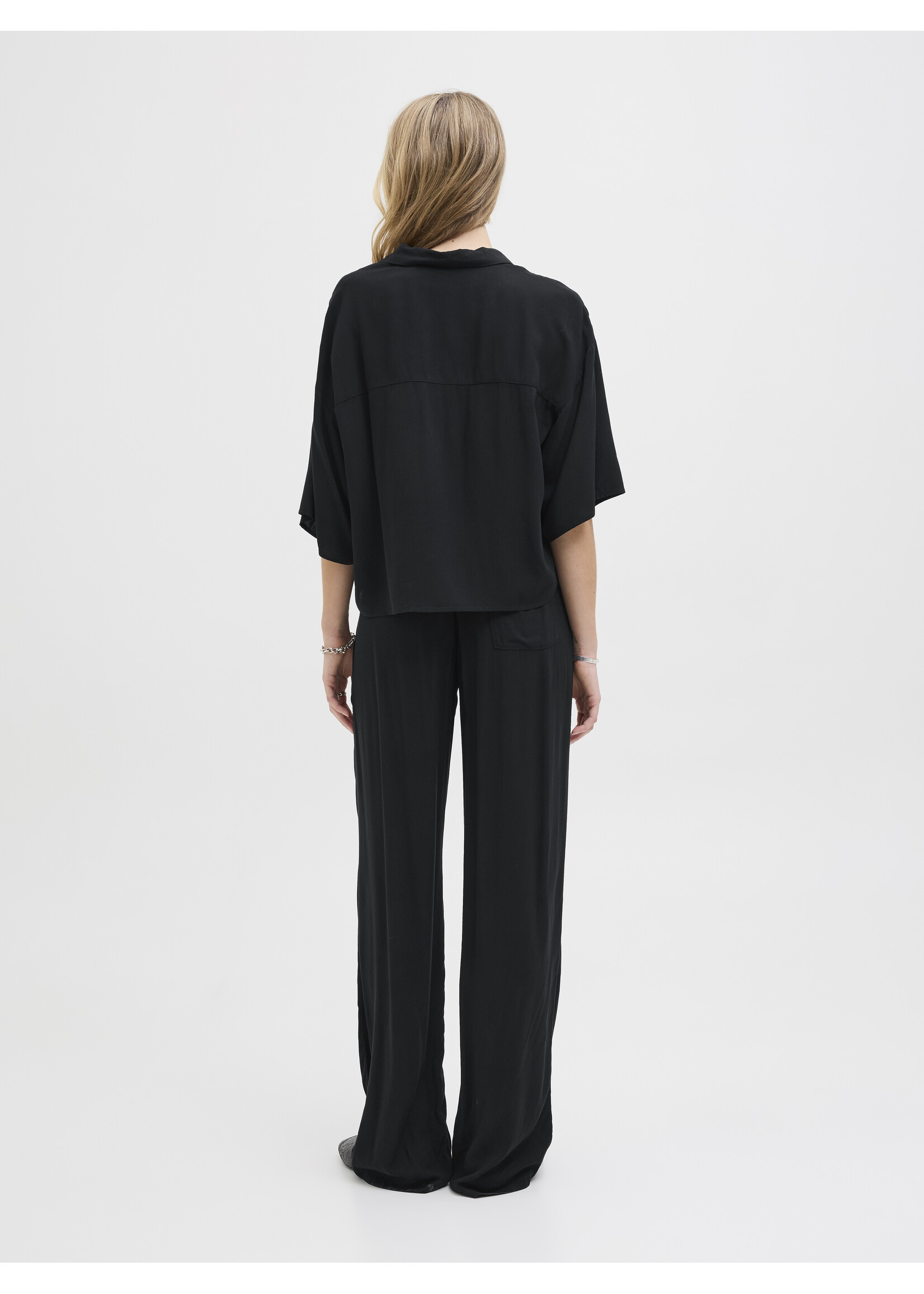 JXMIRA VISCOSE SHIRT - BLACK