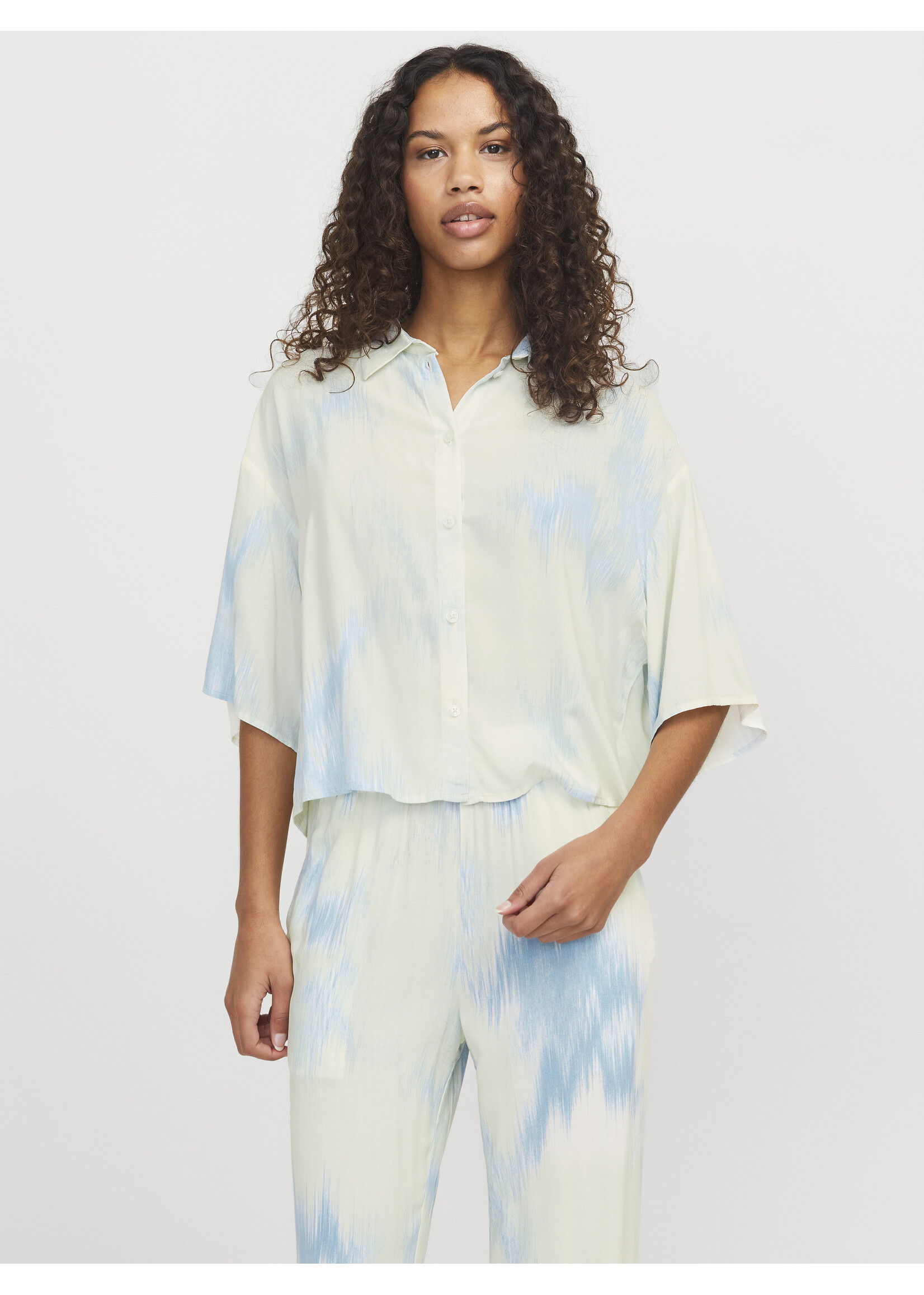 JXMIRA VISCOSE SHIRT - LITTLE BOY BLUE