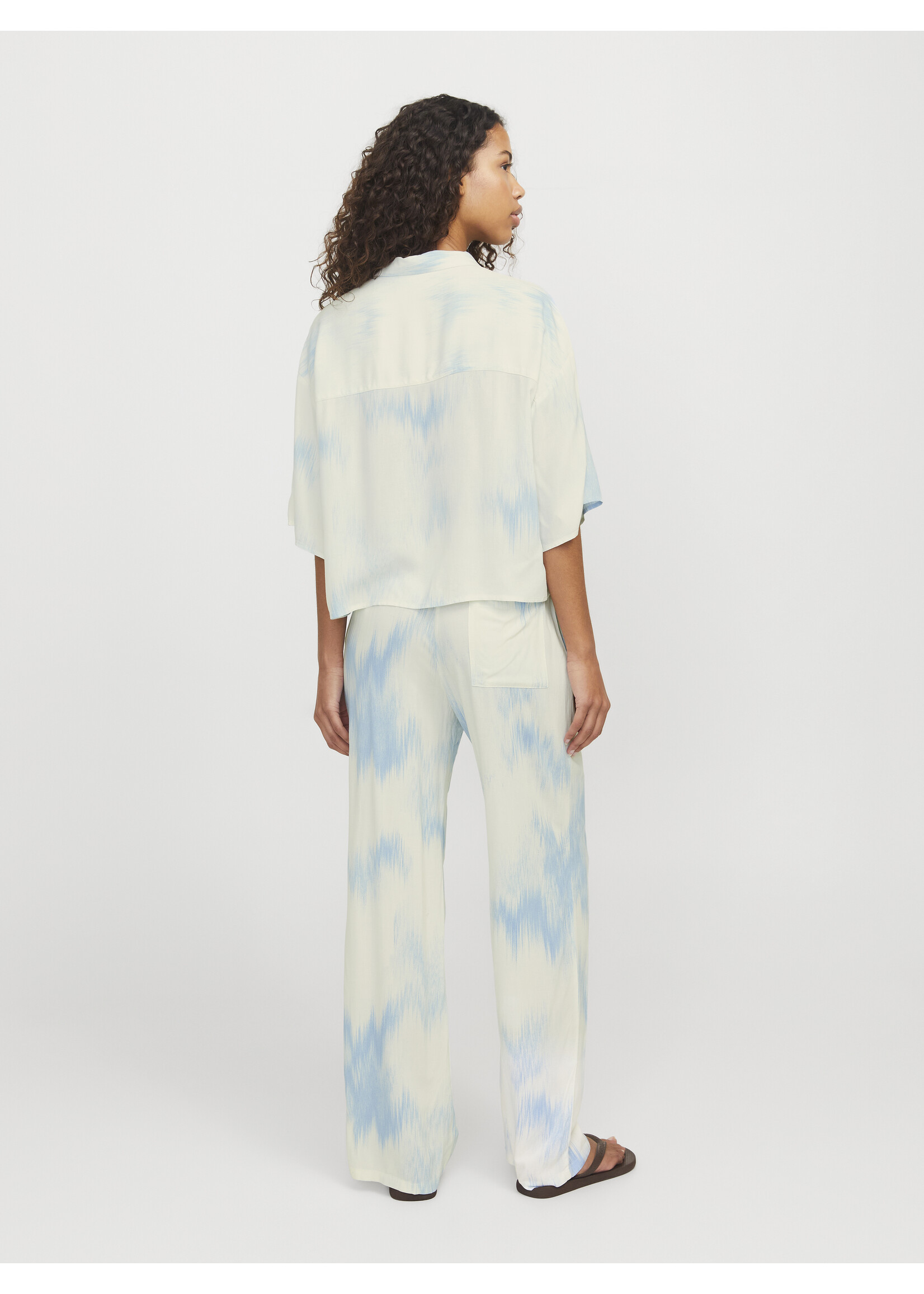 JXMIRA VISCOSE SHIRT - LITTLE BOY BLUE
