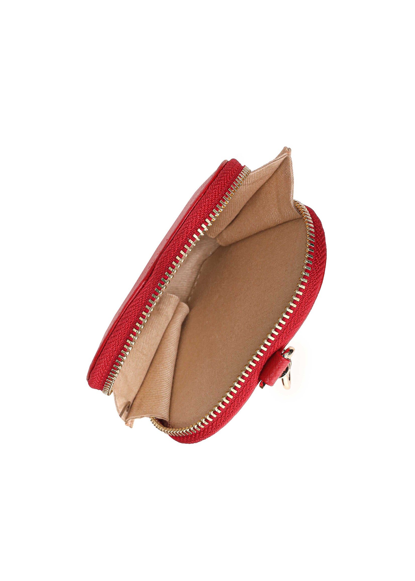 Núnoo Heart Coin Pocket Florence Bright - Red
