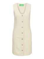 JXDORA NARA SHORT DENIM DRESS - OFF WHITE DENIM