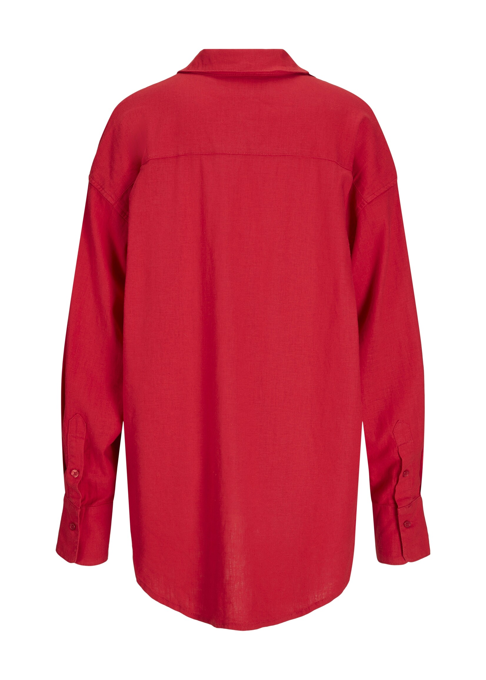 JXJAMIE BREEZE SUMMER LINEN SHIRT - RACING RED
