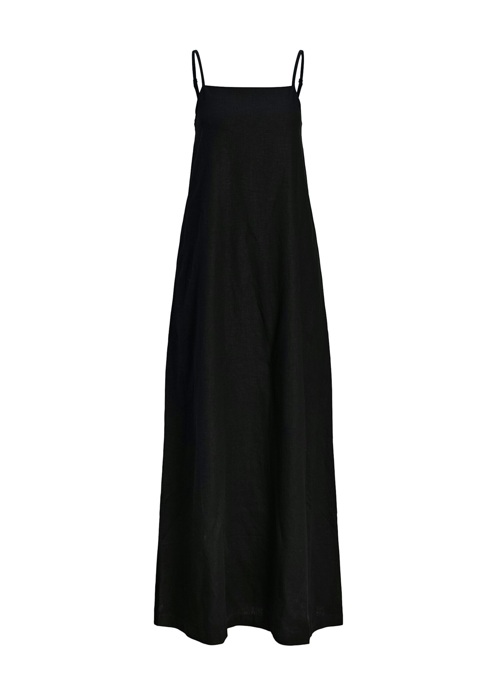 JXBREEZE SUMMER LLONG DRESS - BLACK
