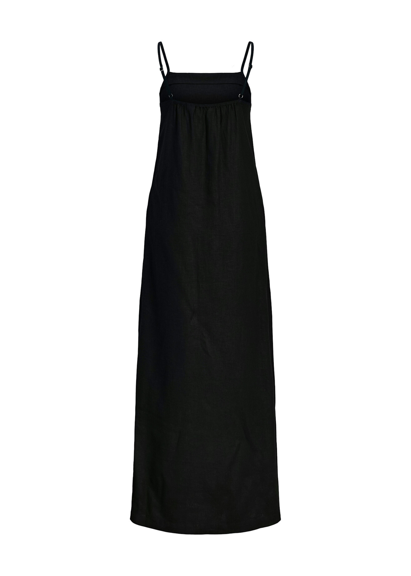 JXBREEZE SUMMER LLONG DRESS - BLACK