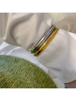 HJORDIS RECTANGLE BRACELET- SILVER