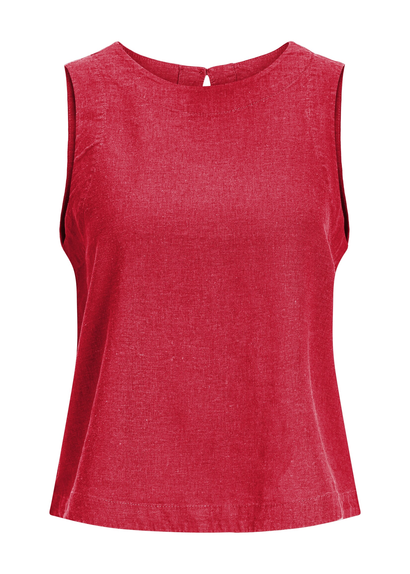 JJXX JXBREEZE SUMMER LINEN TOP - RACING RED