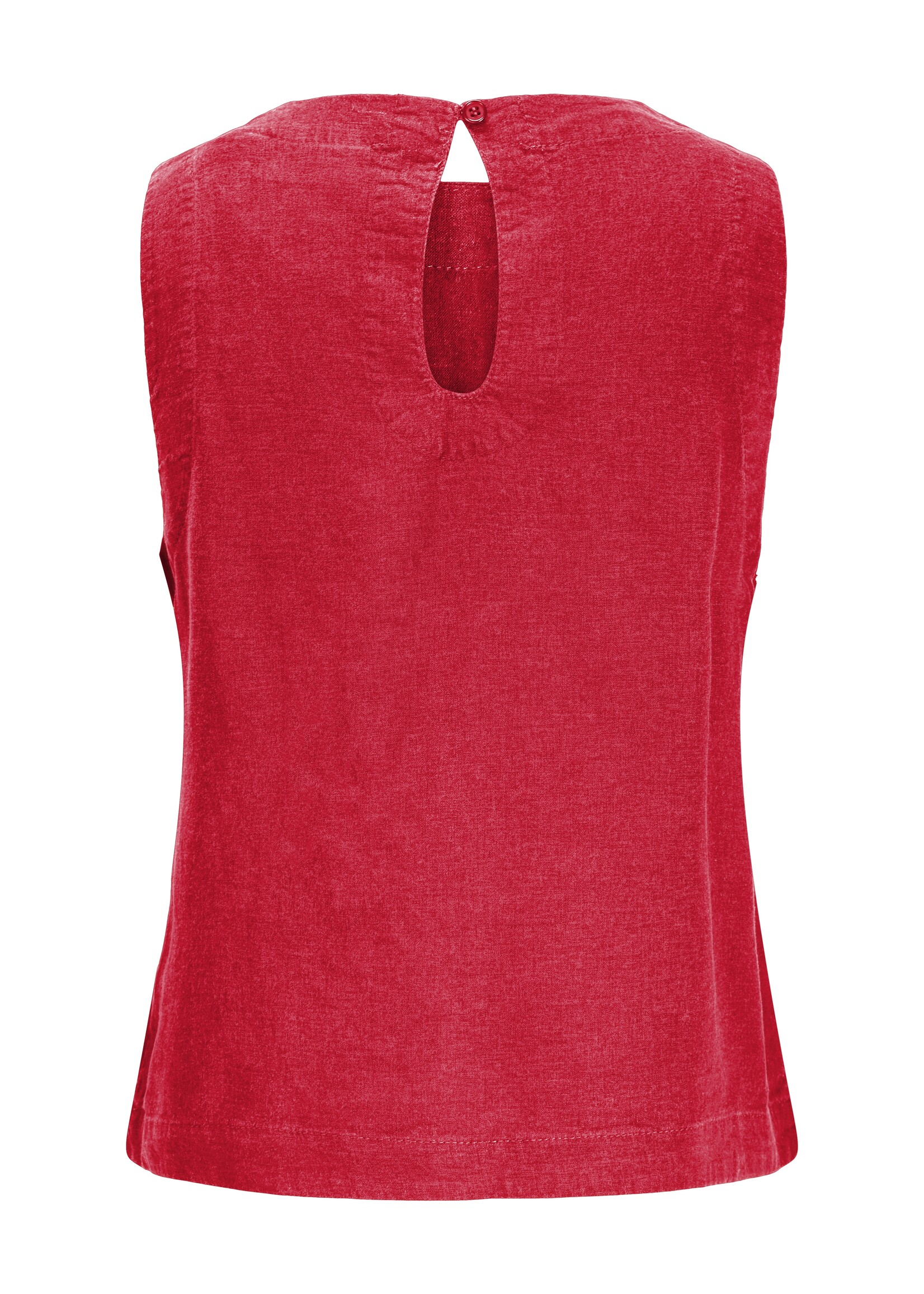 JJXX JXBREEZE SUMMER LINEN TOP - RACING RED