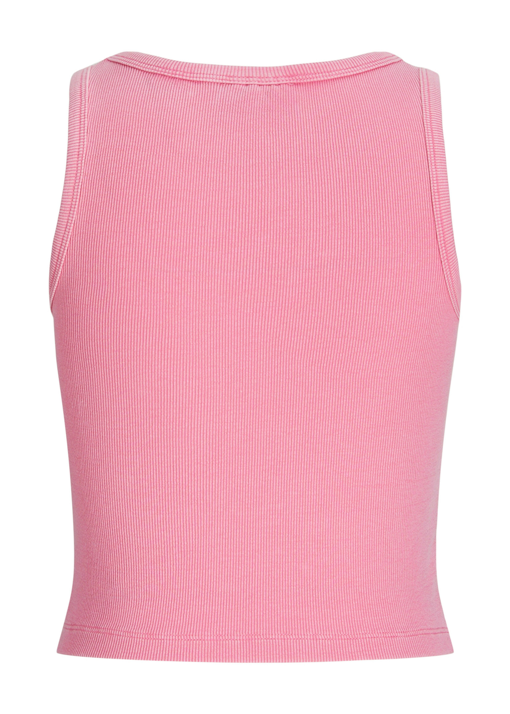 JXFALLON WASH RIB TOP - MORNING GLORY