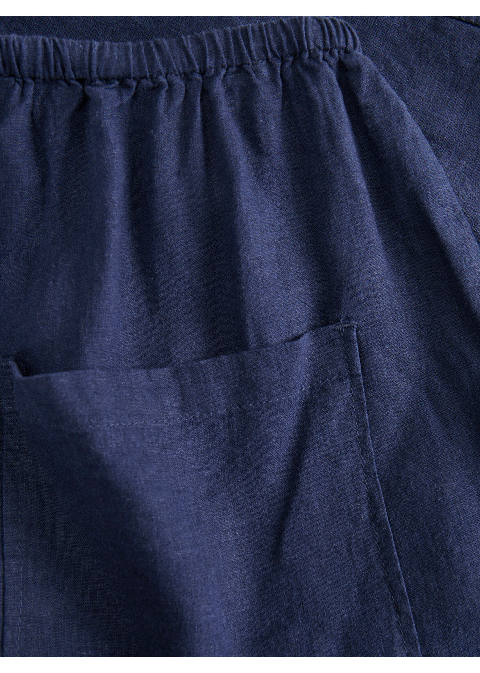JXBREEZE SUMMER LINEN SHORTS - PEACOAT