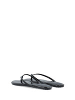 BIAMEXICO Flip Flop Faux Leather - Black
