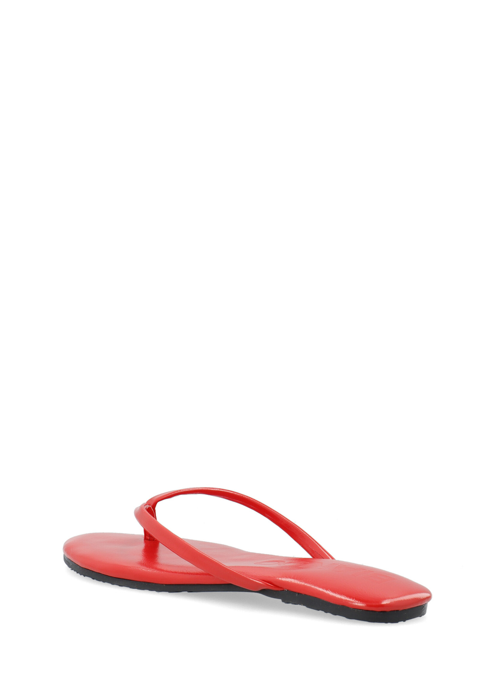BIANCO BIAMEXICO Flip Flop Faux Leather - red