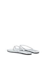 BIANCO BIAMEXICO Flip Flop Faux Leather - Silver