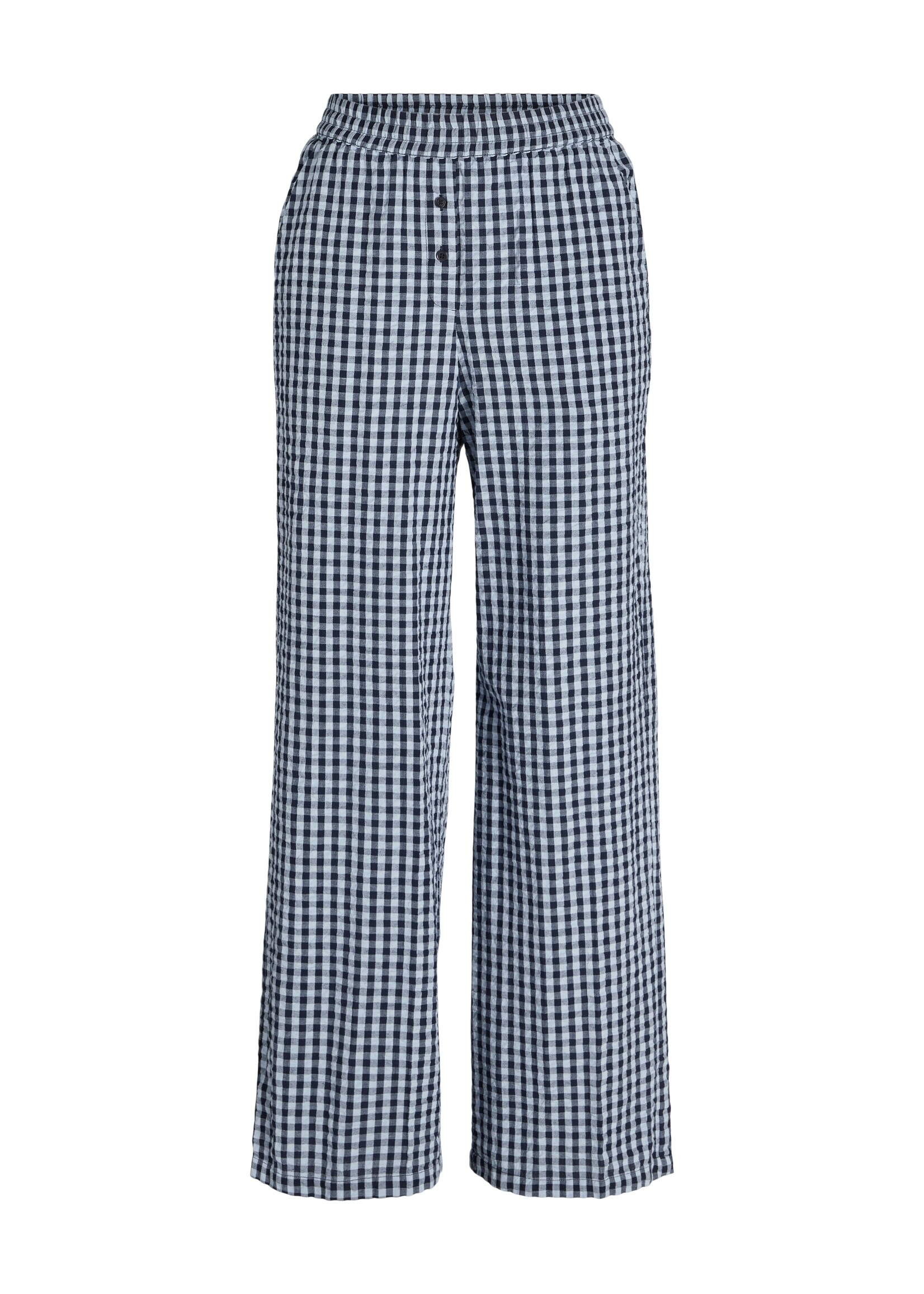 JJXX JXPETRA SEERSUCKER PANT - PEACOAT