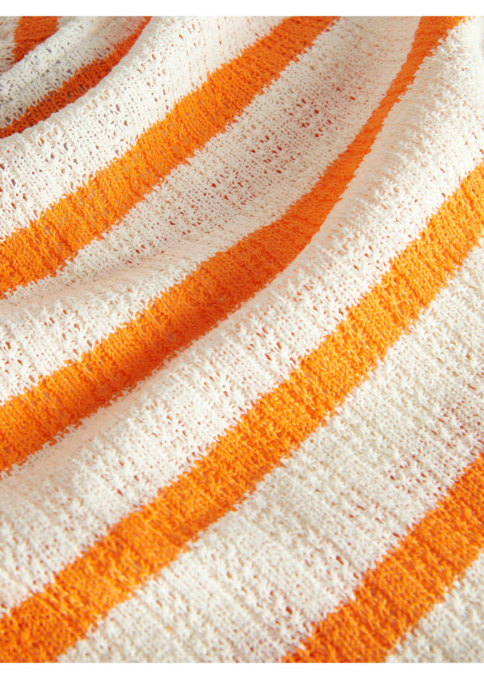 JXLINNEA BANDEAU TWIST TOP - PERSIMMON ORANGE