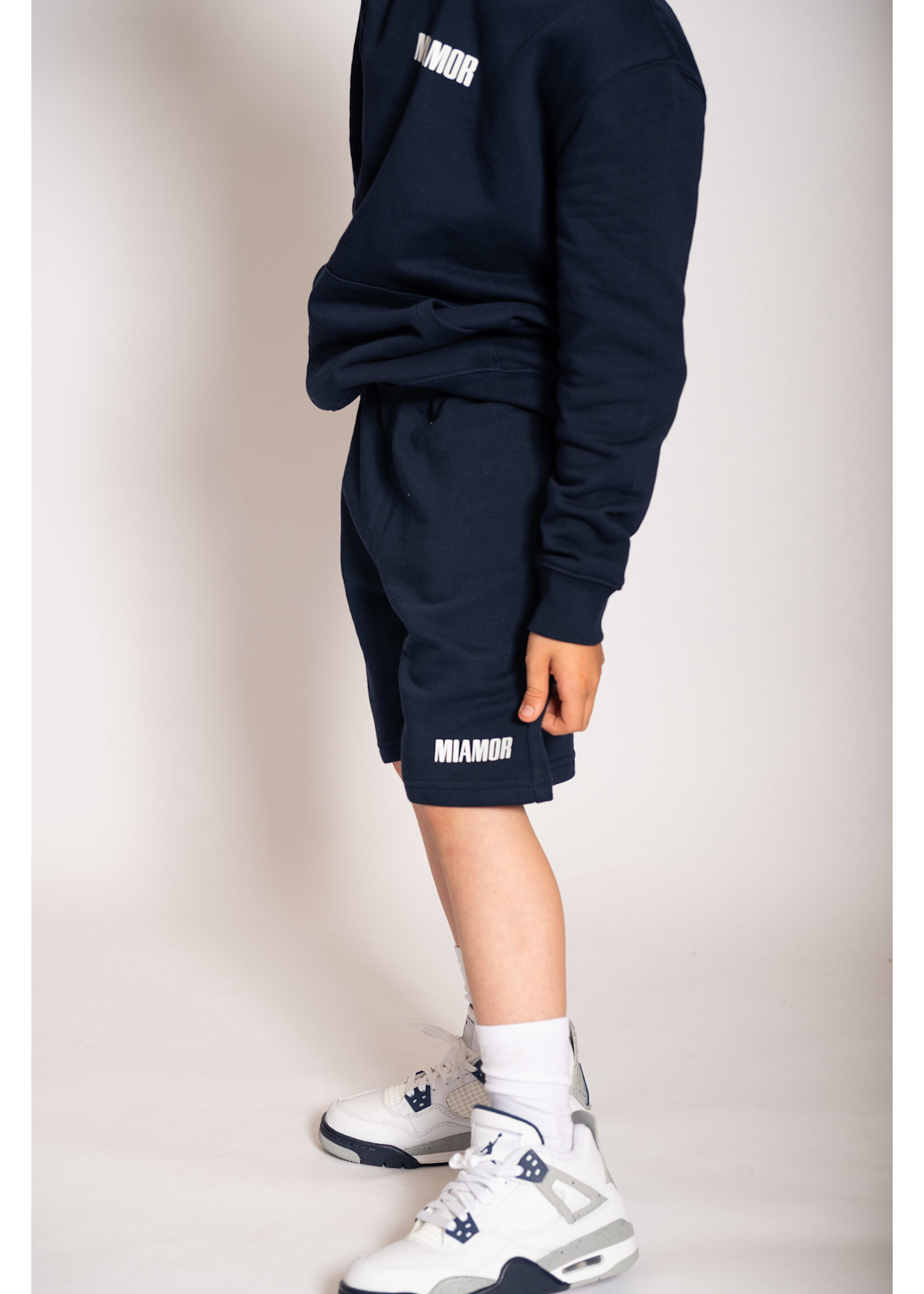 MIAMOR NEW - Mini Miamor supreme shorts navy - white logo
