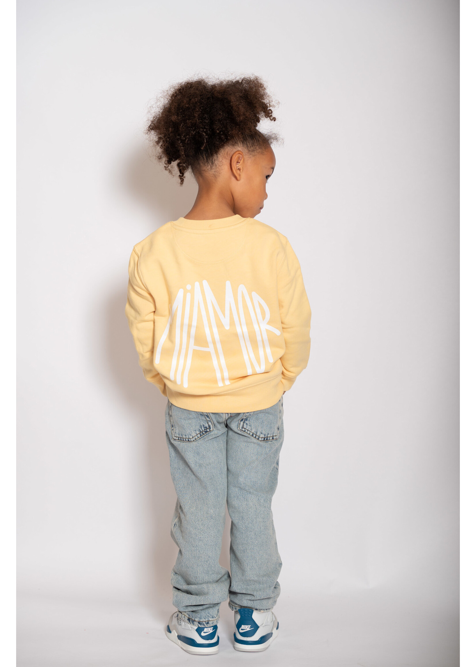 MIAMOR NEW - Mini Miamor supreme crew neck - yellow cream