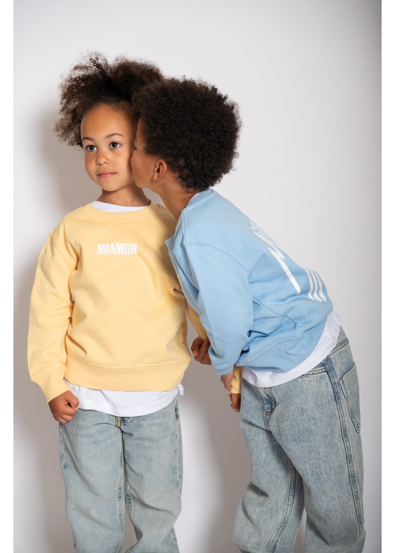 MIAMOR NEW - Mini Miamor supreme crew neck - yellow cream