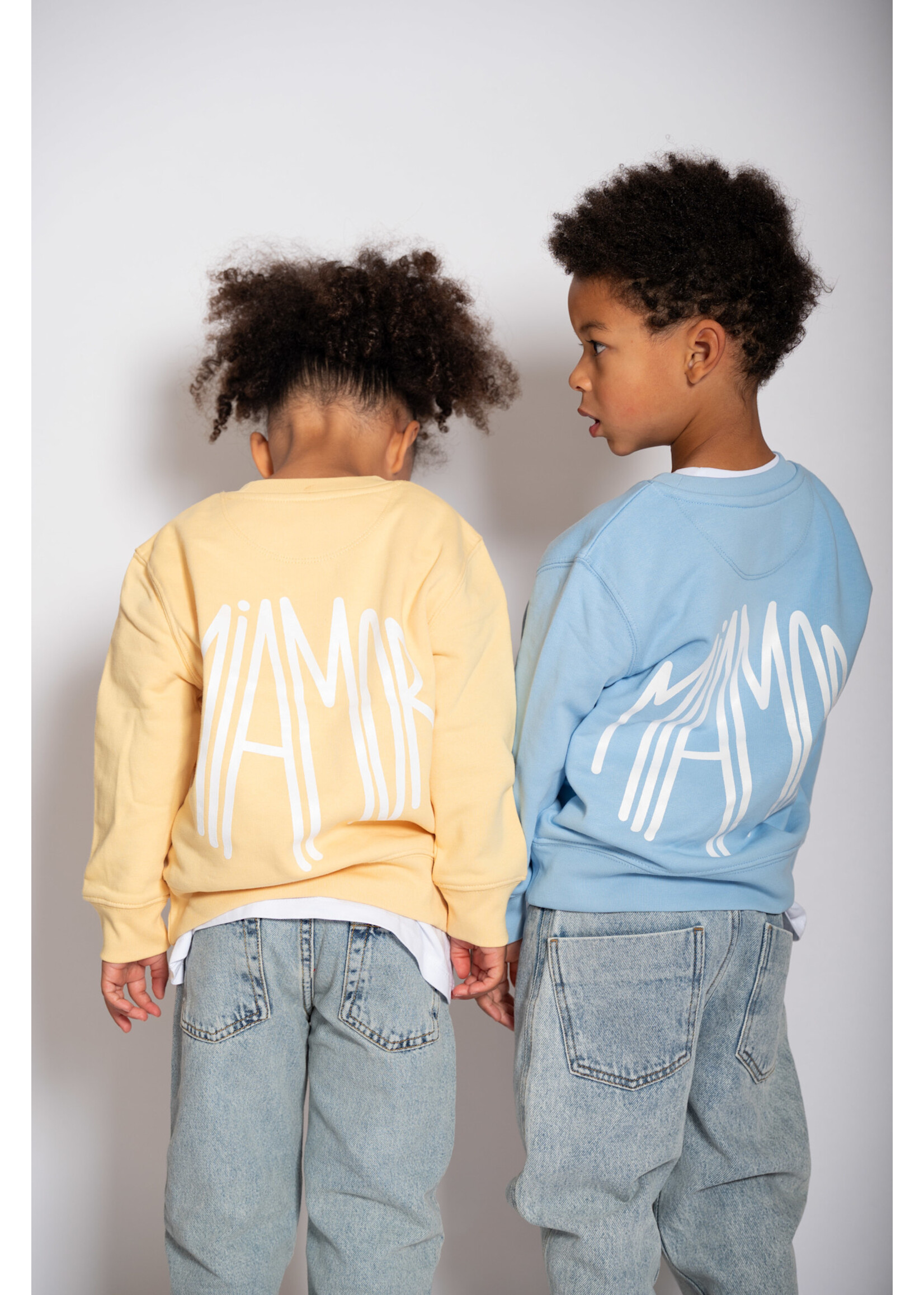 MIAMOR NEW - Mini Miamor supreme crew neck - yellow cream