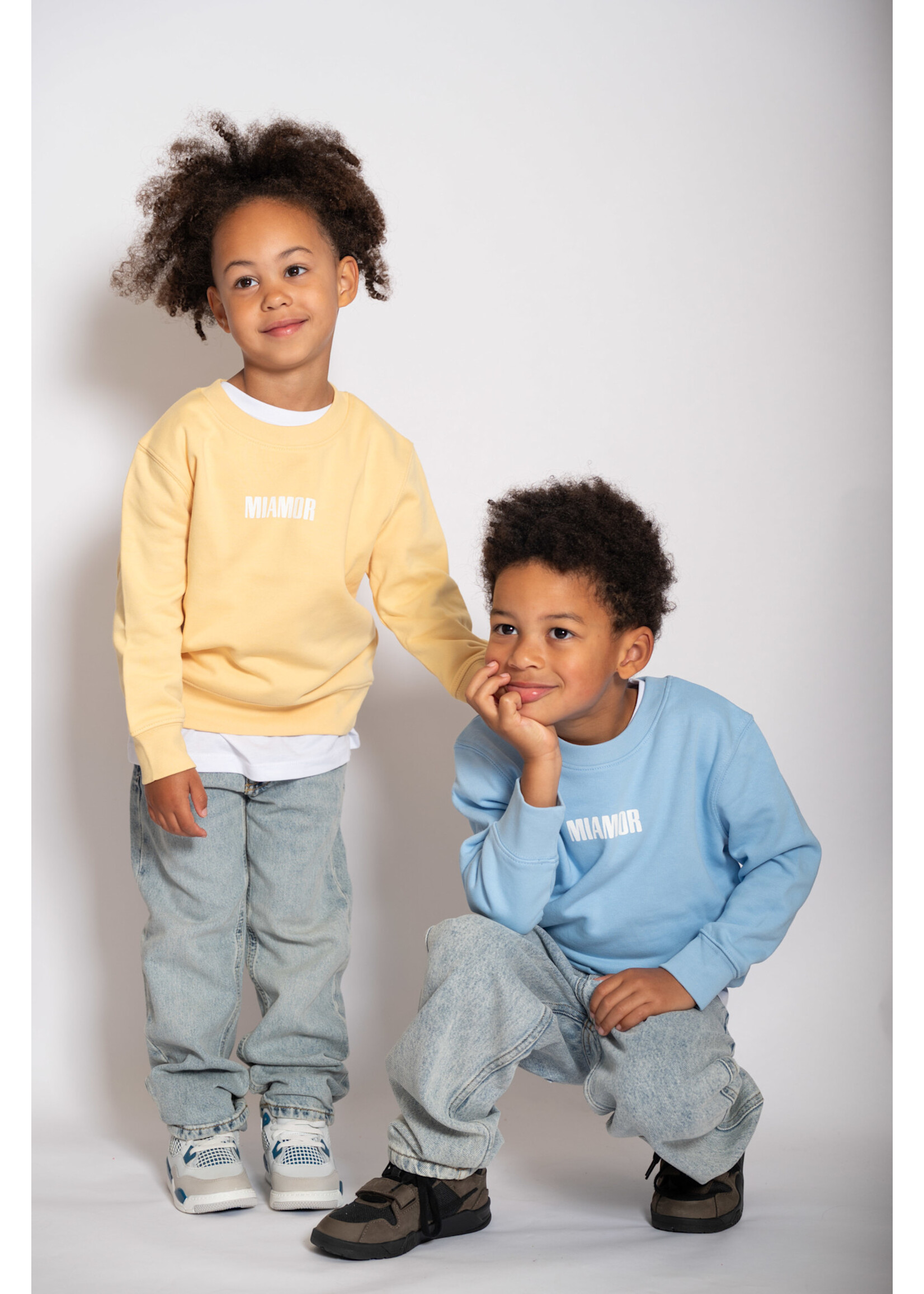 MIAMOR NEW - Mini Miamor supreme crew neck - yellow cream
