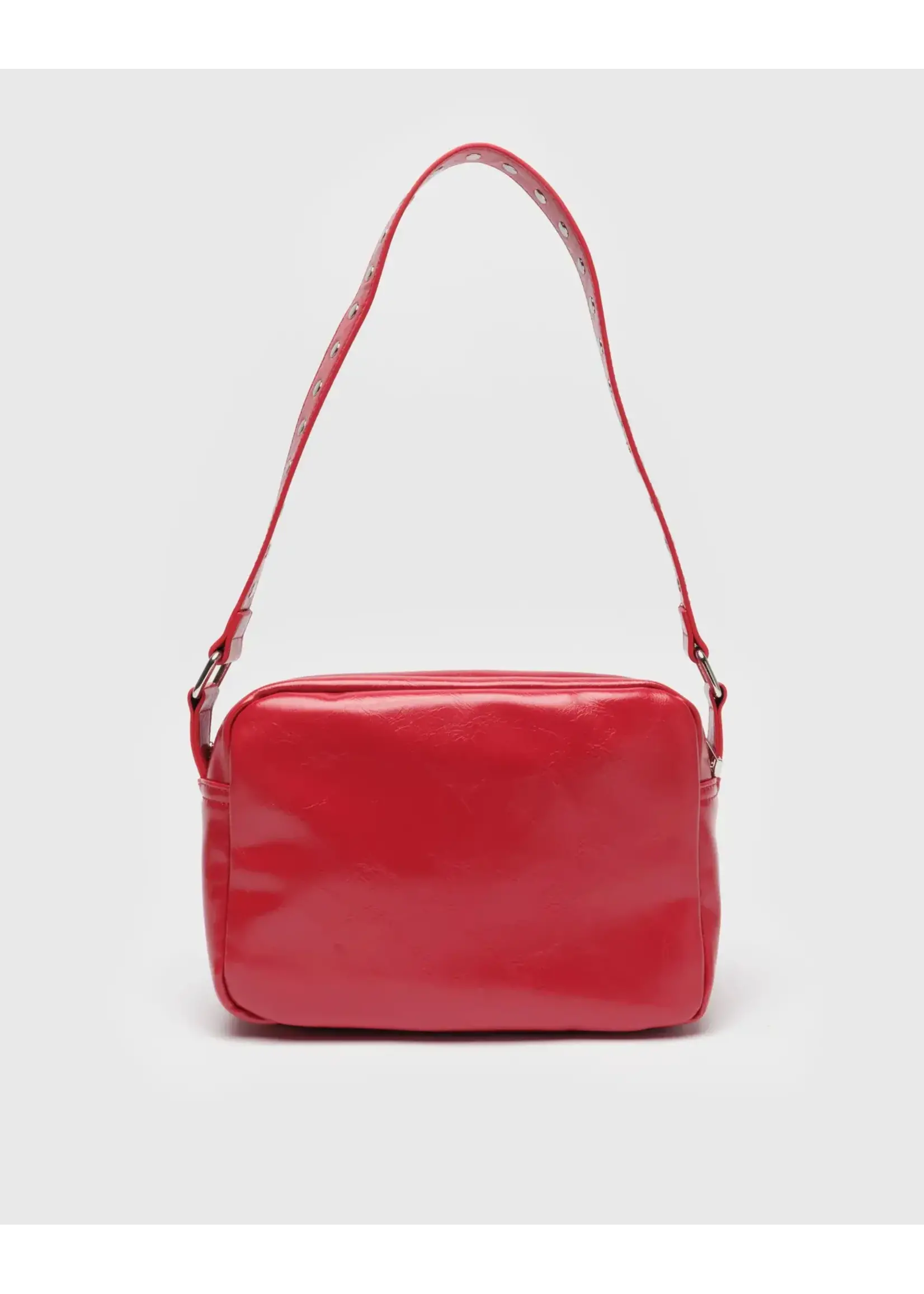 Núnoo Ellie wrinkle bag - bright red