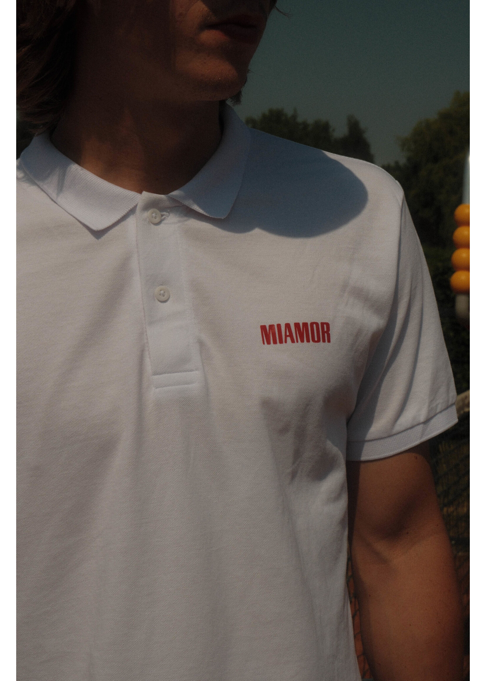 MIAMOR Miamor unisex tennis polo - white