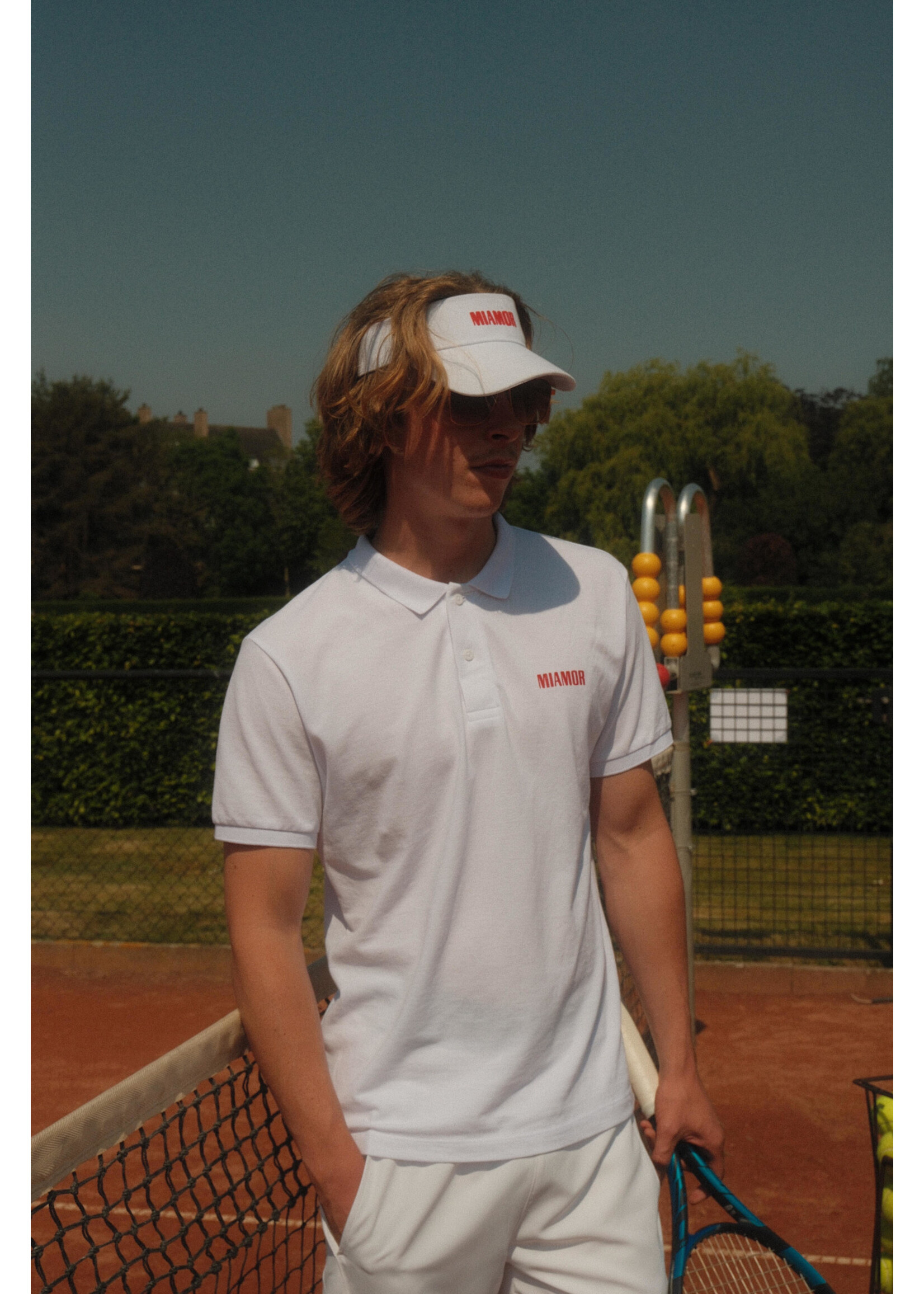 MIAMOR Miamor unisex tennis polo - white