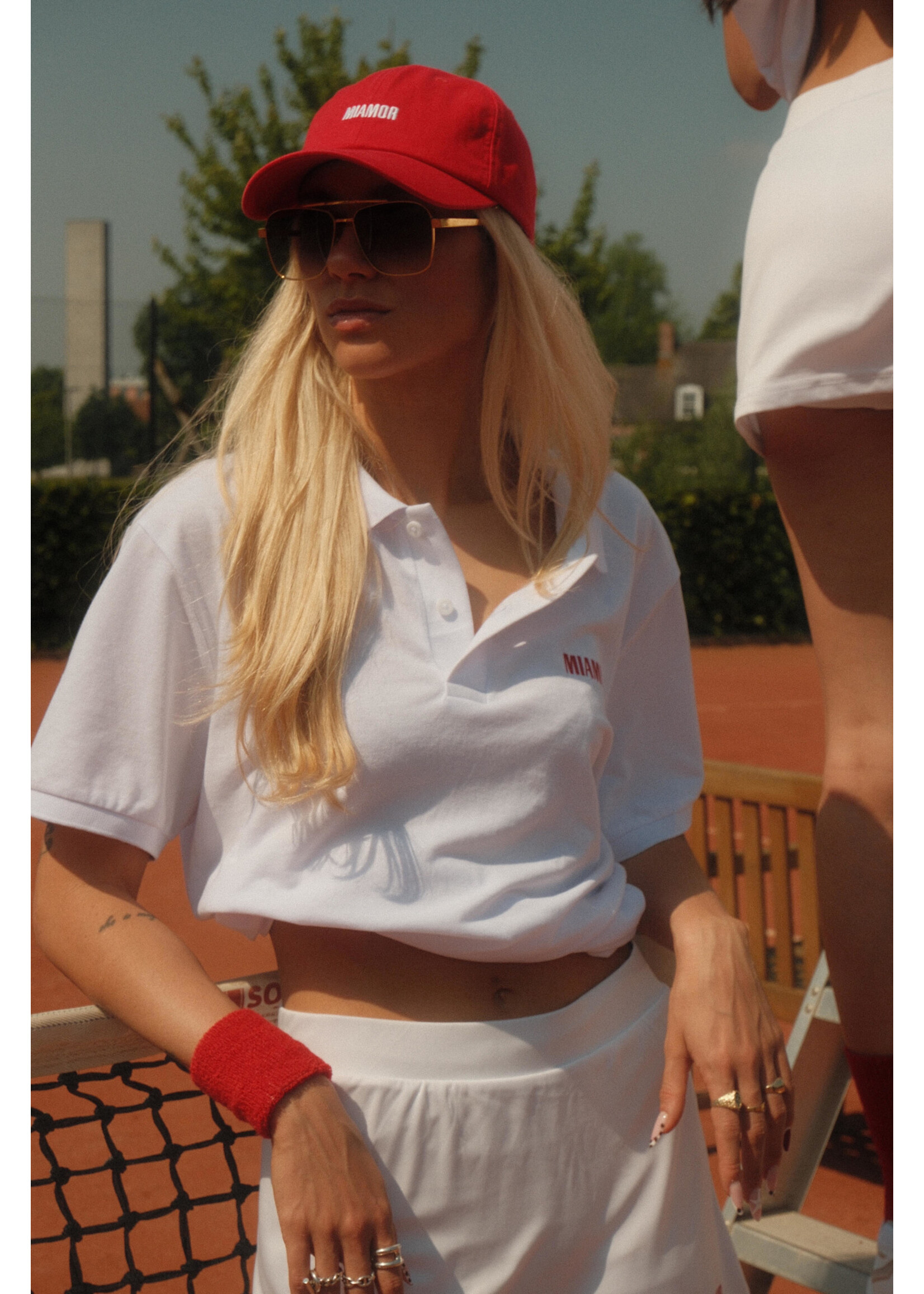 MIAMOR Miamor unisex tennis polo - white