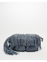 Núnoo Ellie Fringe Suede - Jeans w. Gold