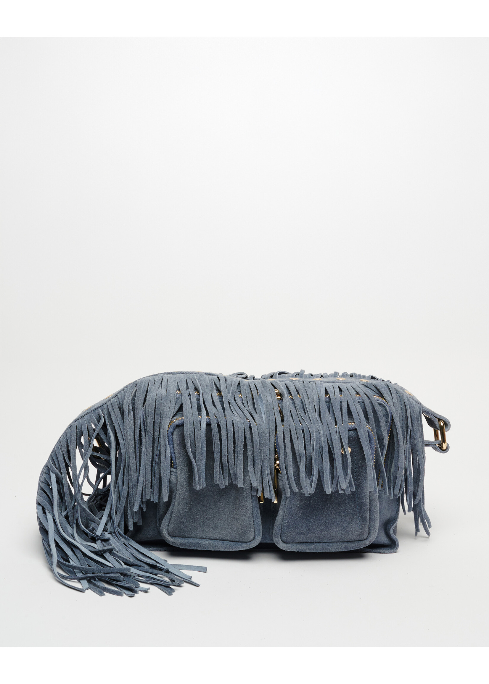 Núnoo Ellie Fringe Suede - Jeans w. Gold