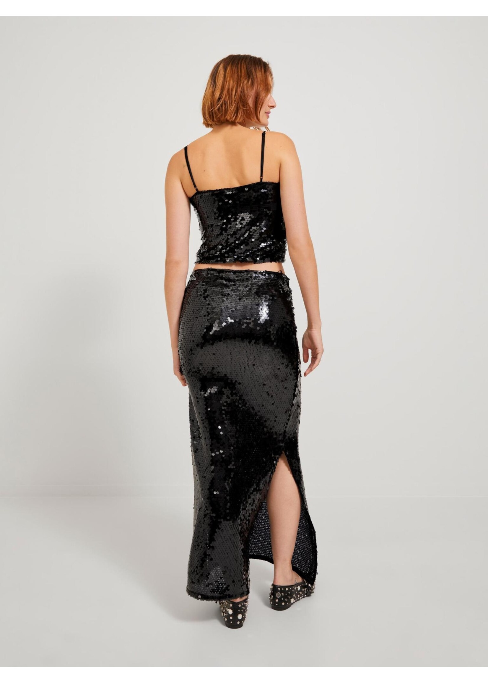 JXAVA SEQUIN LONG SKIRT