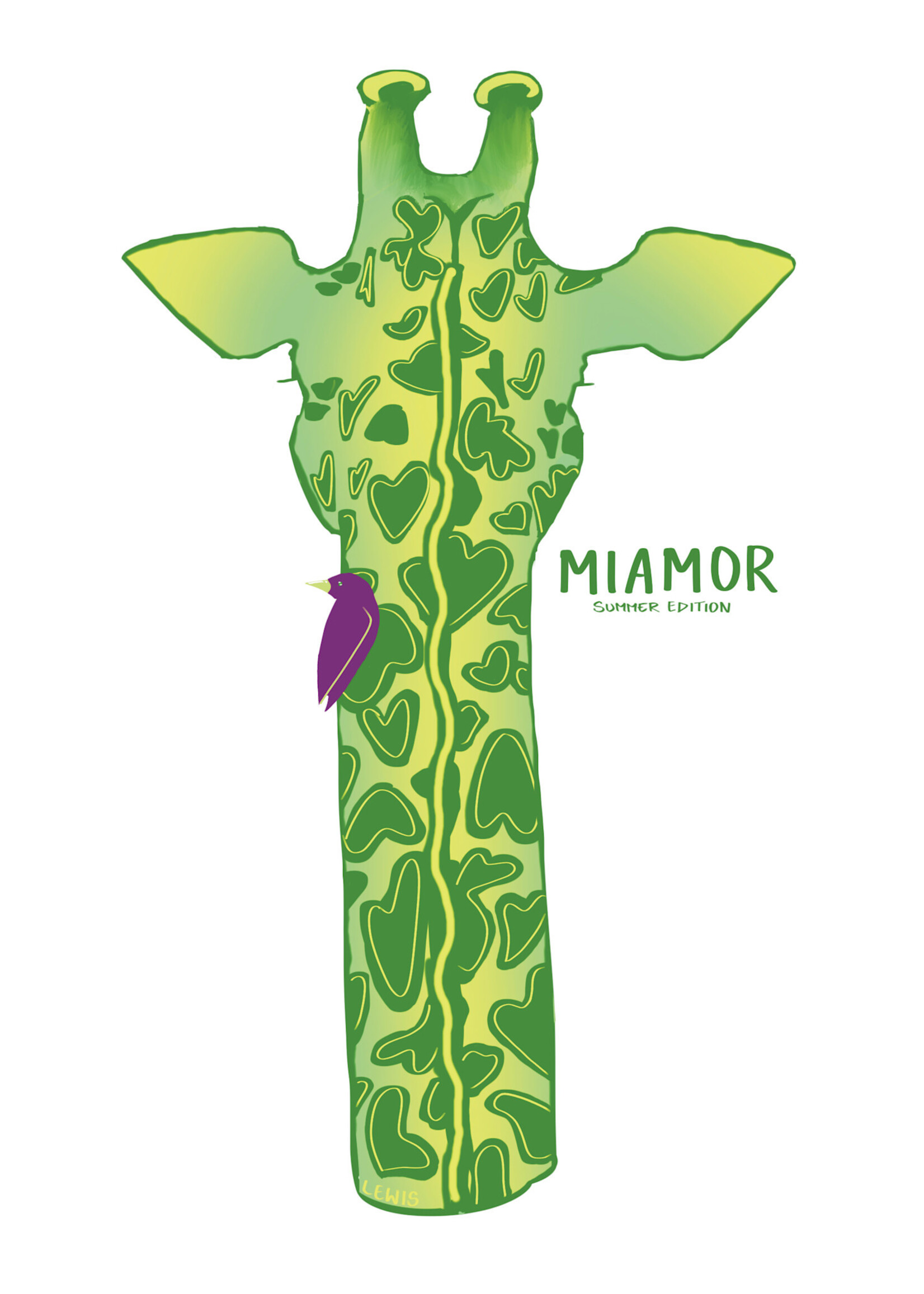 MIAMOR Miamor x Summer edition - Lewis the giraffe
