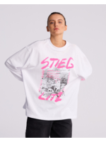 Stieglitz Maximo skate longsleeve - White