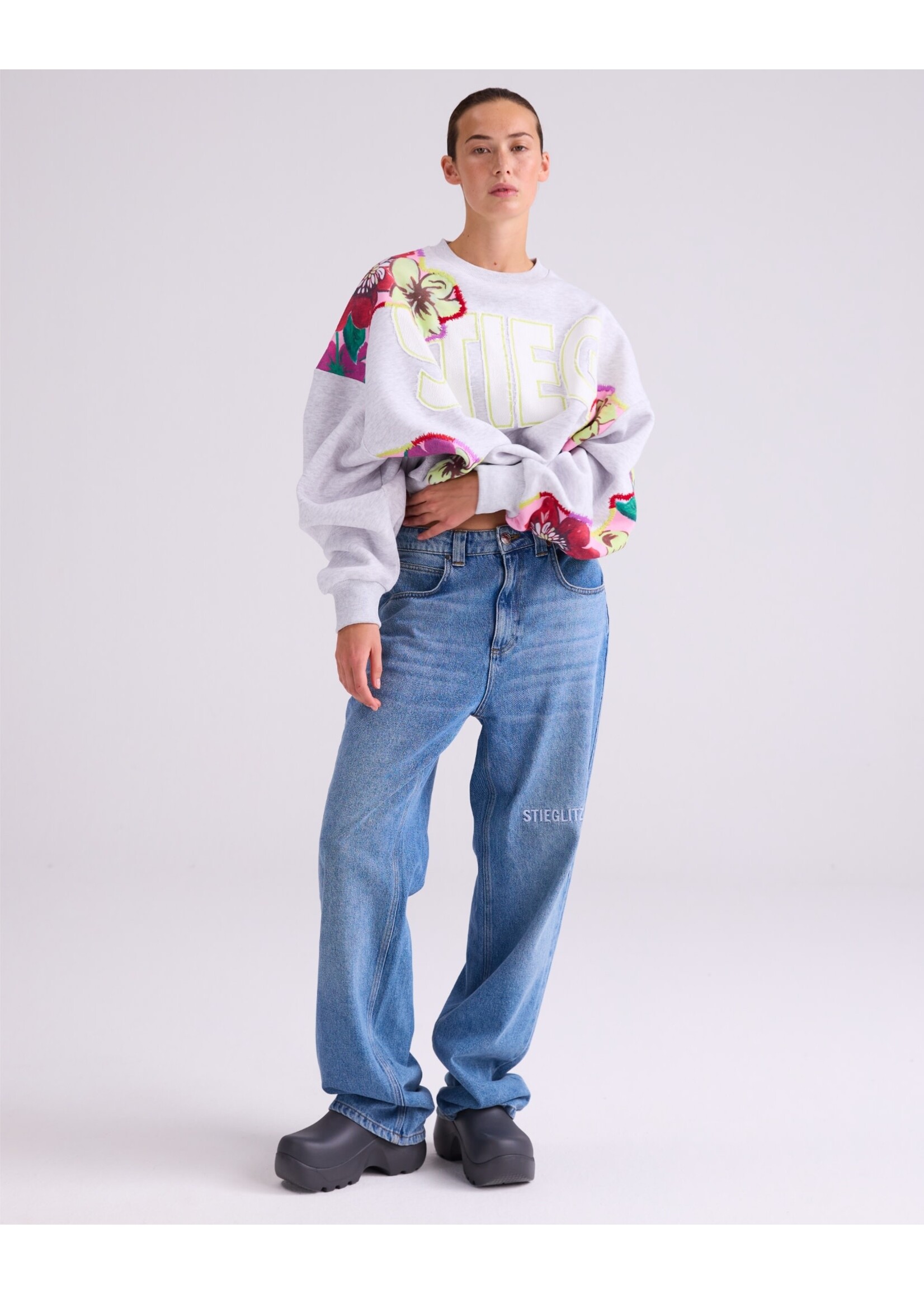 Stieglitz Gitana sweater - Melange grey