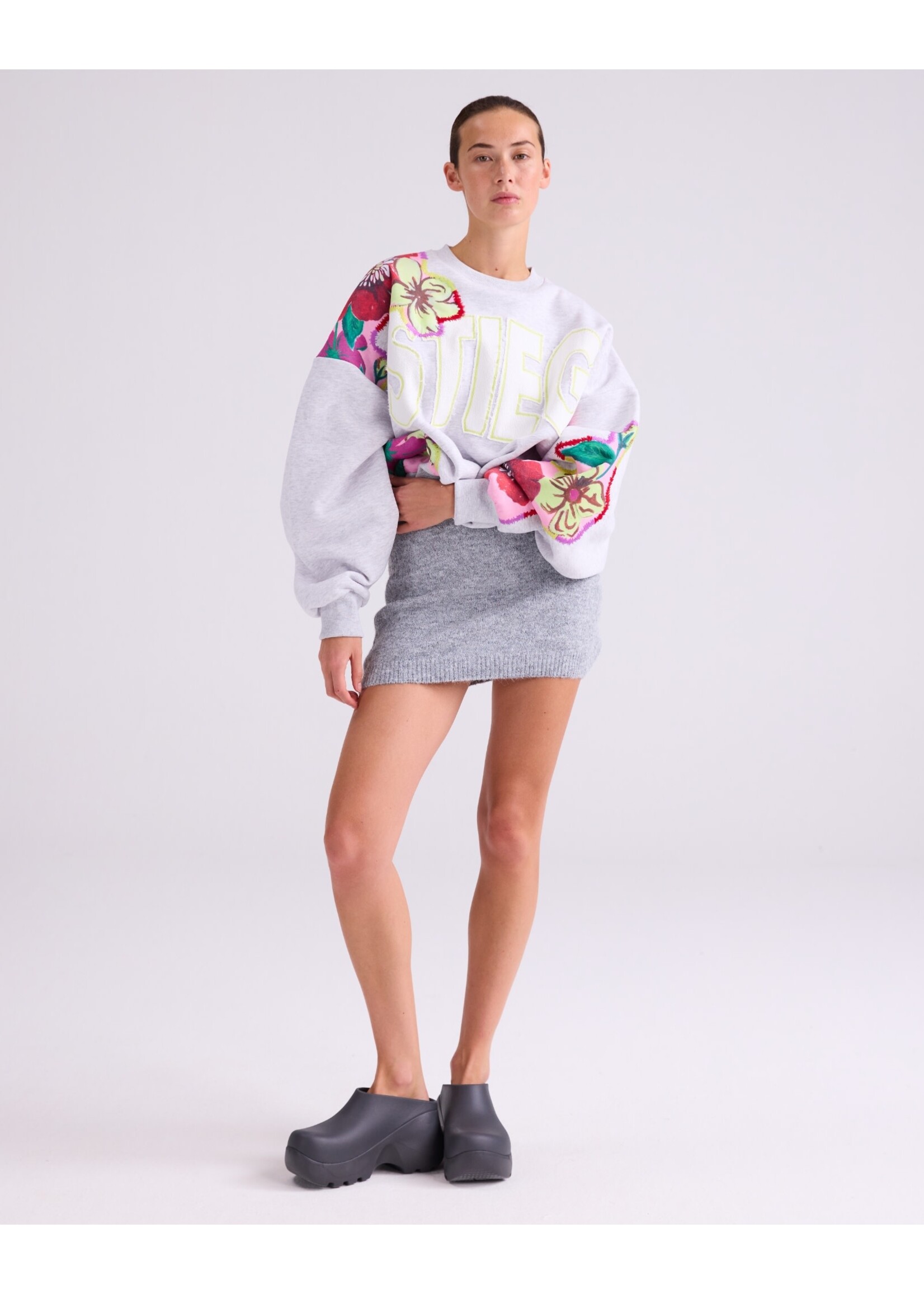 Stieglitz Gitana sweater - Melange grey