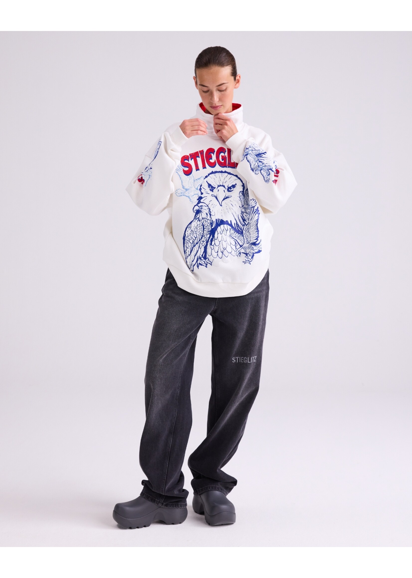 Stieglitz Aguila sweater - White