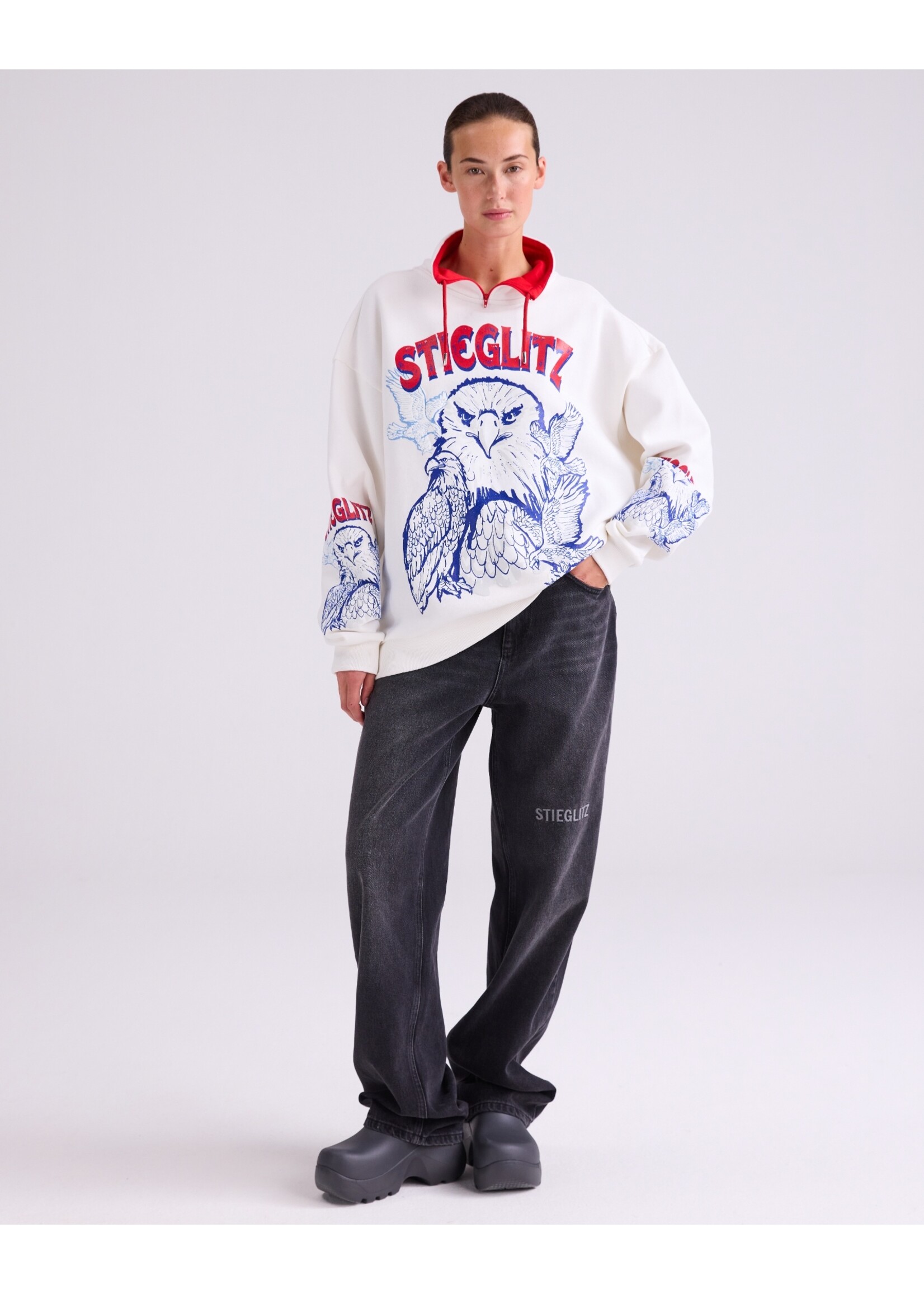Stieglitz Aguila sweater - White