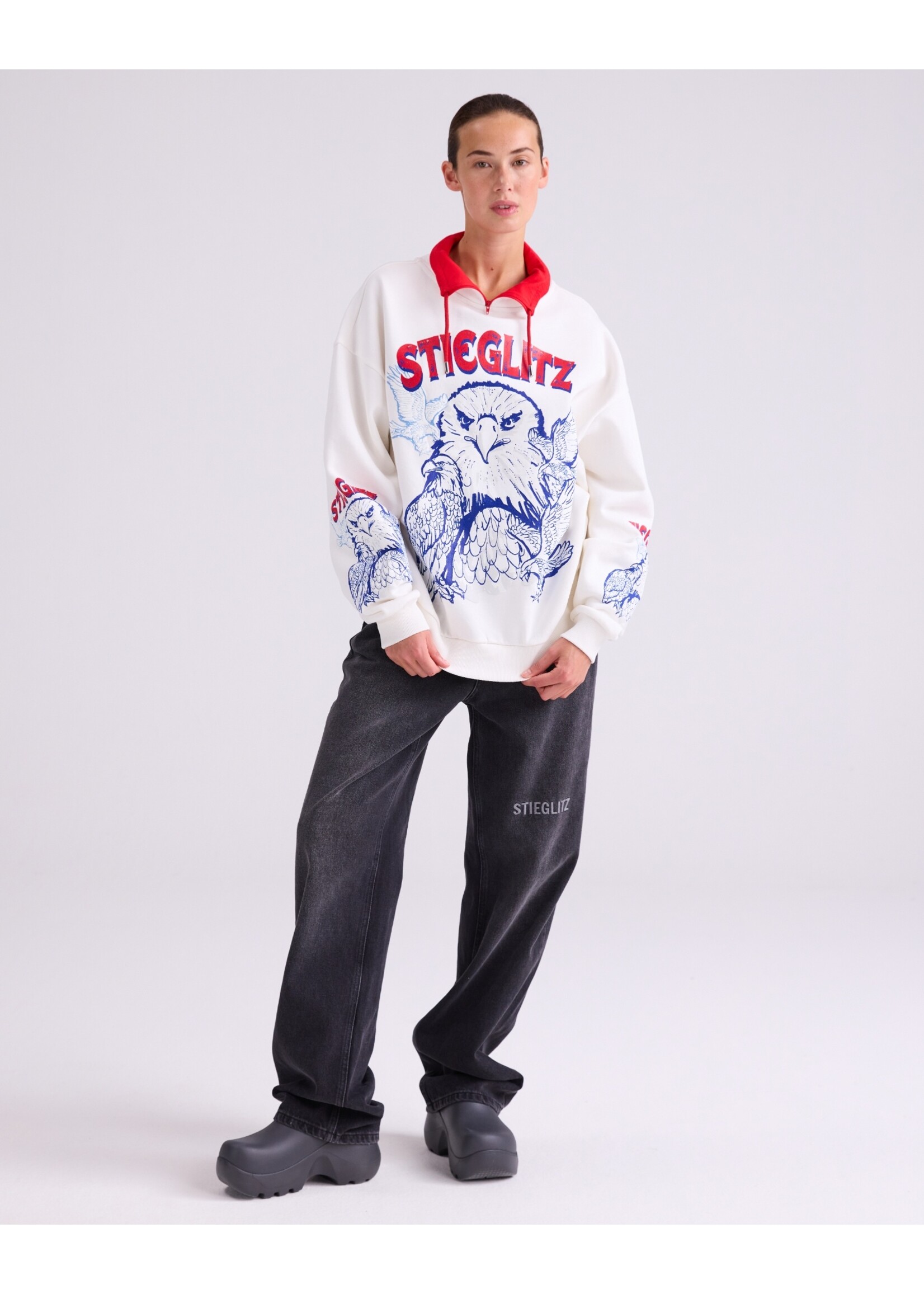 Stieglitz Aguila sweater - White