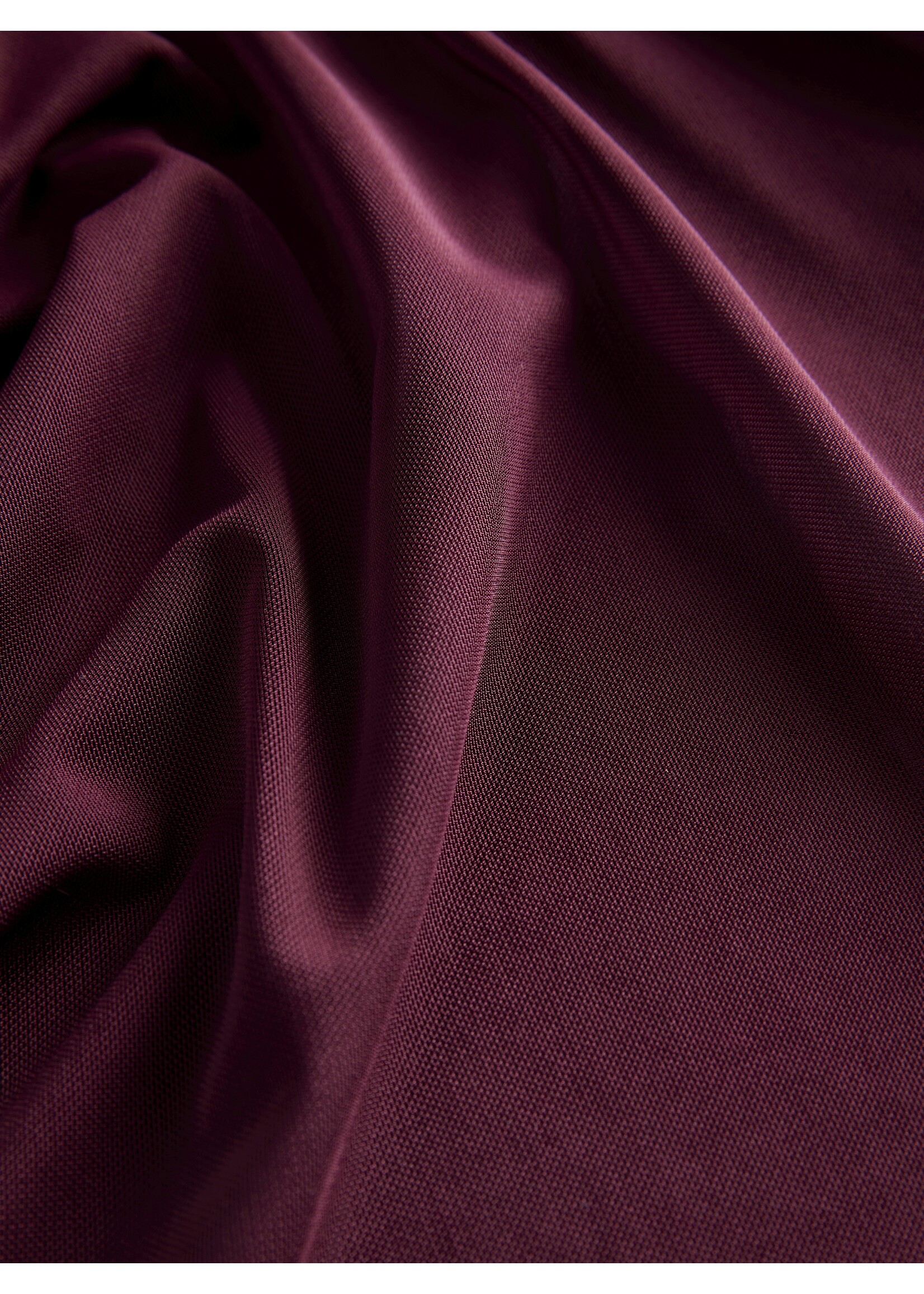 JXMINNA LONG MESH SKIRT - CABERNET