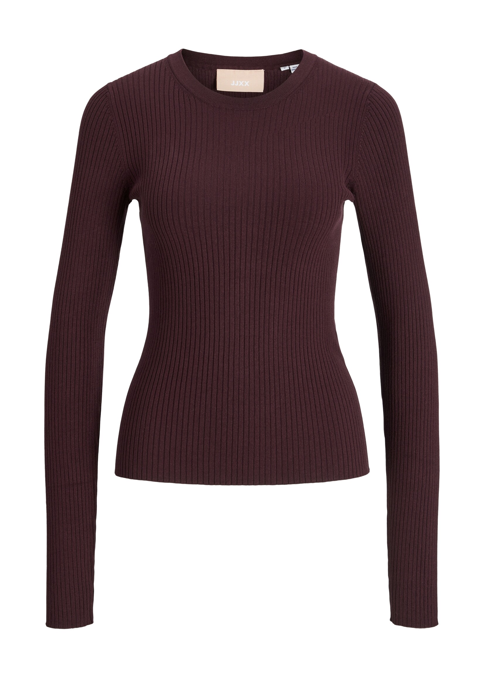 JXJODI TIGHT CREW NECK KNIT - CABERNET