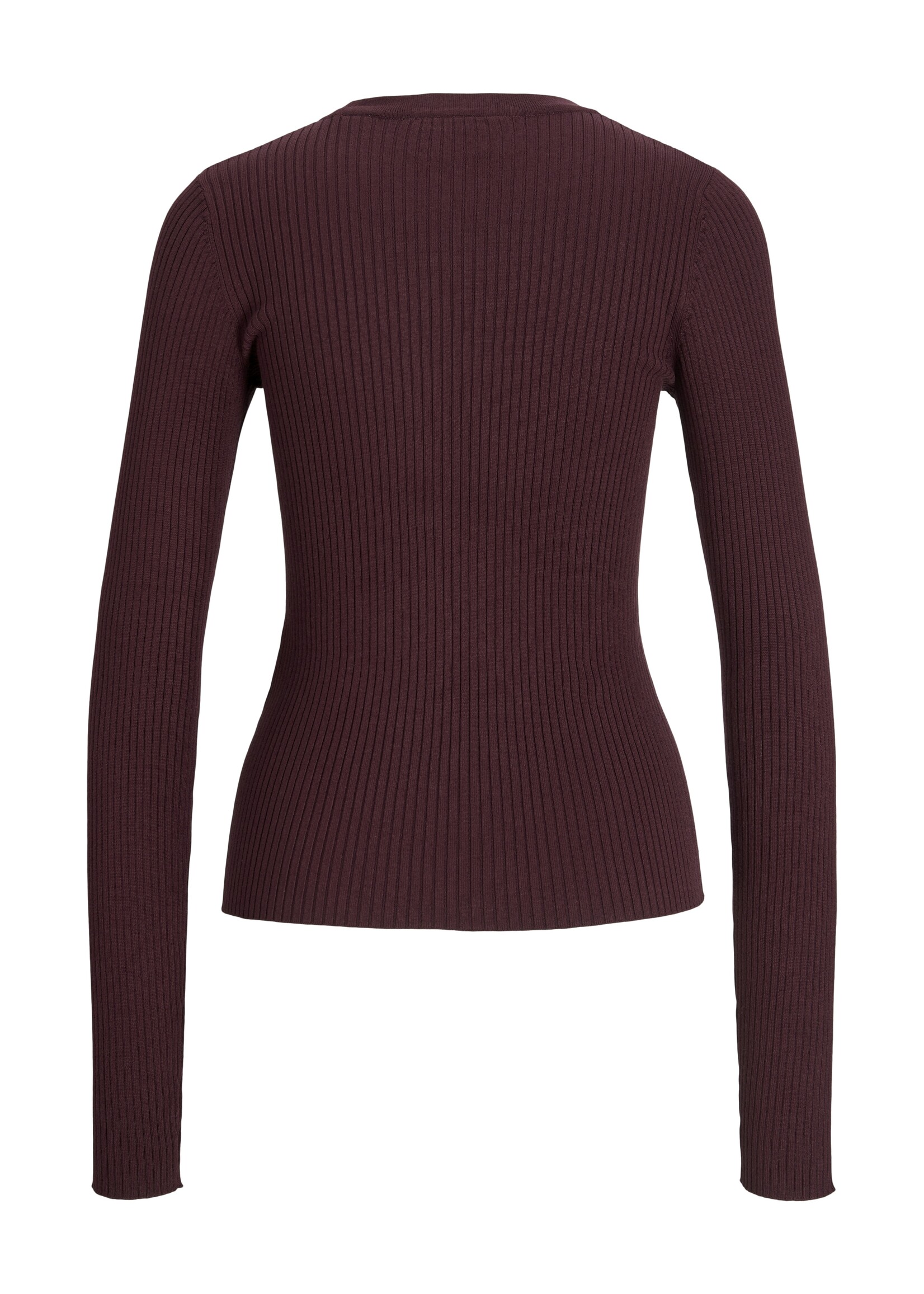 JXJODI TIGHT CREW NECK KNIT - CABERNET