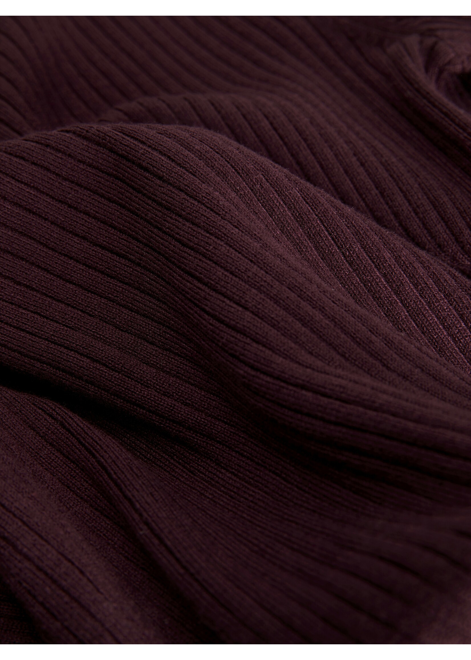 JXJODI TIGHT CREW NECK KNIT - CABERNET