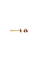 anna+nina Single lady bug stud - Gold