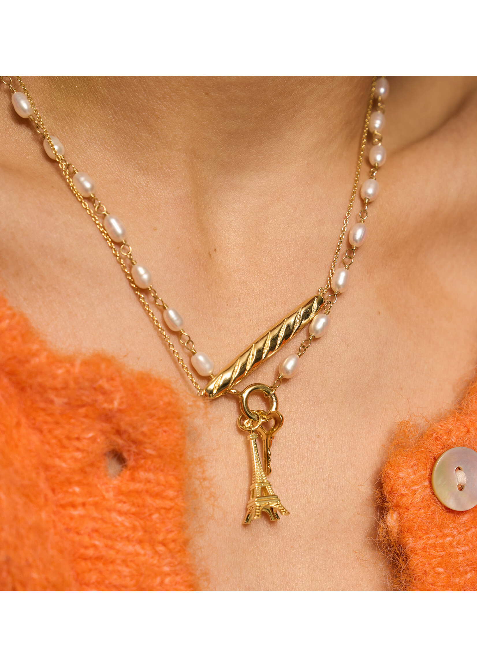 anna+nina Pont des arts charm - Gold