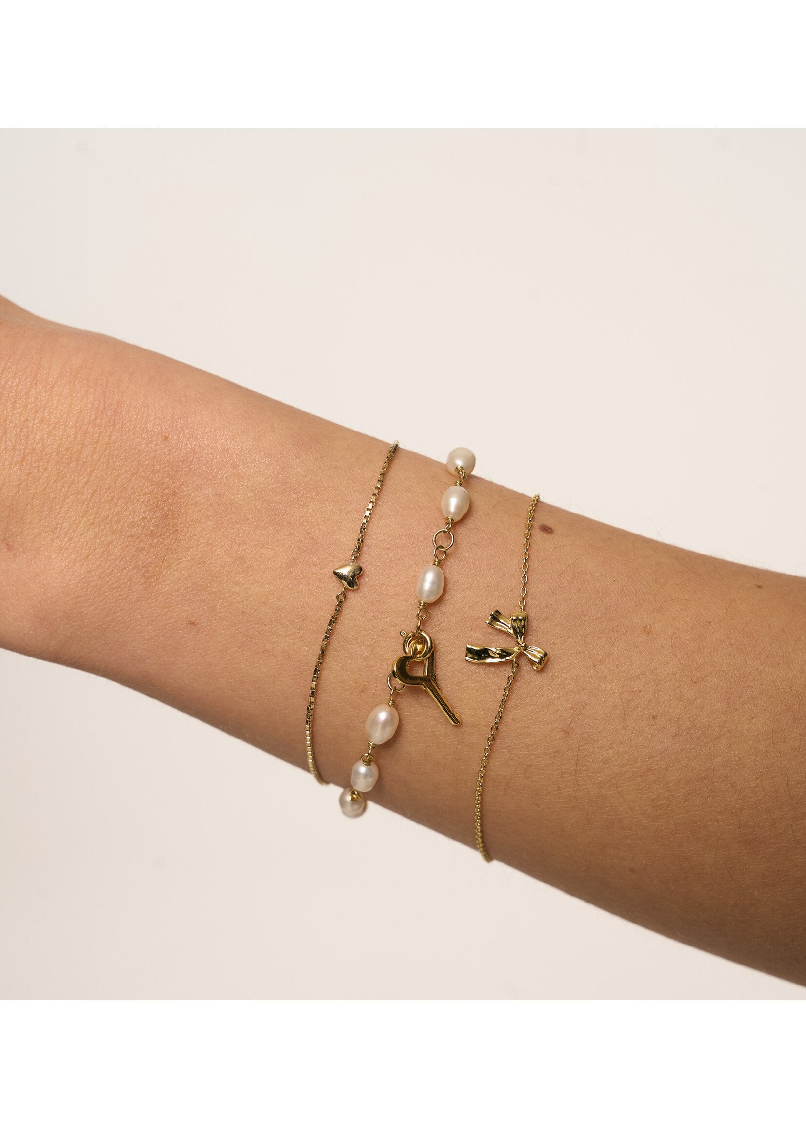 anna+nina Pont des arts charm - Gold