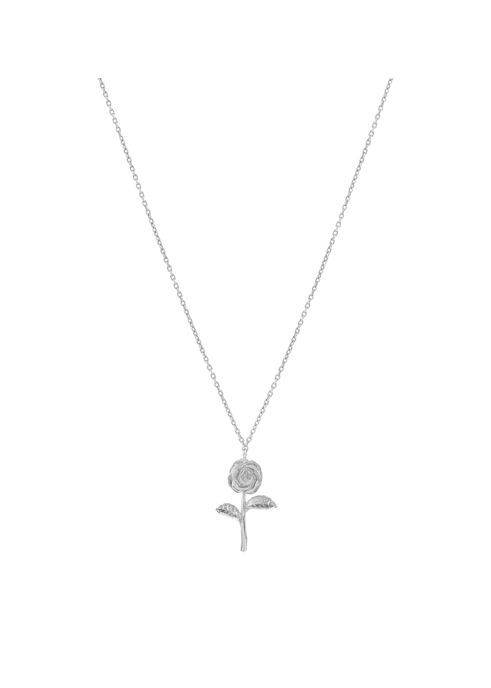 anna+nina Honourable rose necklace - Silver