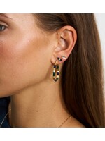 anna+nina Single night fly stud - Gold